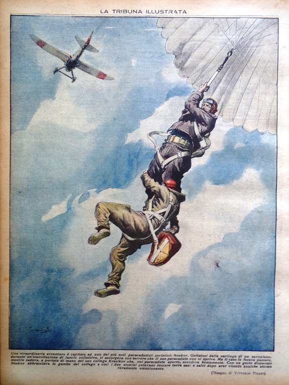 La Tribuna Illustrata 4 Agosto 1935 Cruto Tour France Manica …