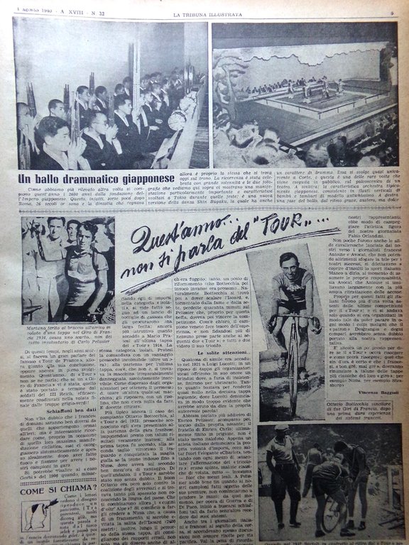 La Tribuna Illustrata 4 Agosto 1940 WW2 Tour Dartmoor Donne …