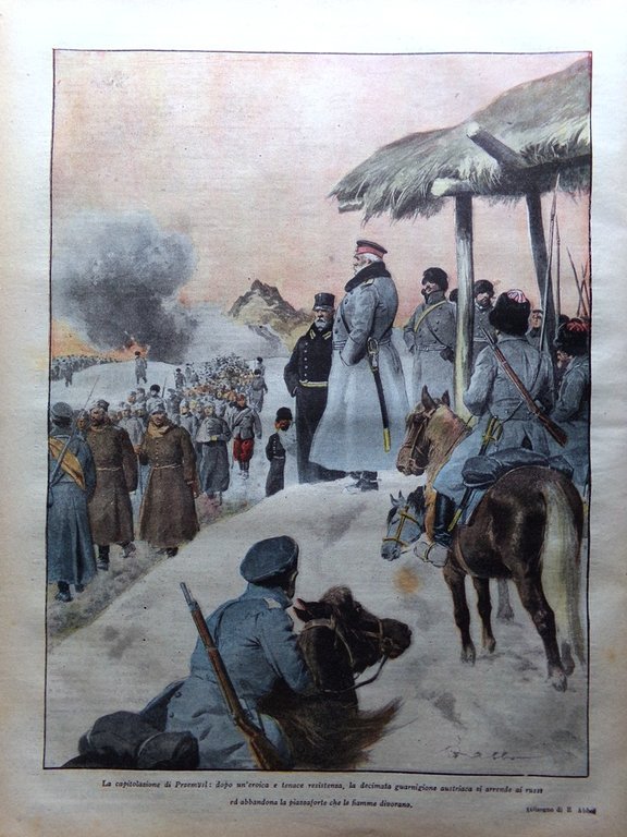 La Tribuna Illustrata 4 Aprile 1915 WW1 Lojacono Sarah Bernhardt … | Immagine Gallery 3