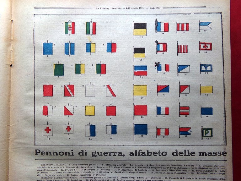 La Tribuna Illustrata 4 Aprile 1915 WW1 Lojacono Sarah Bernhardt … | Immagine Gallery 4