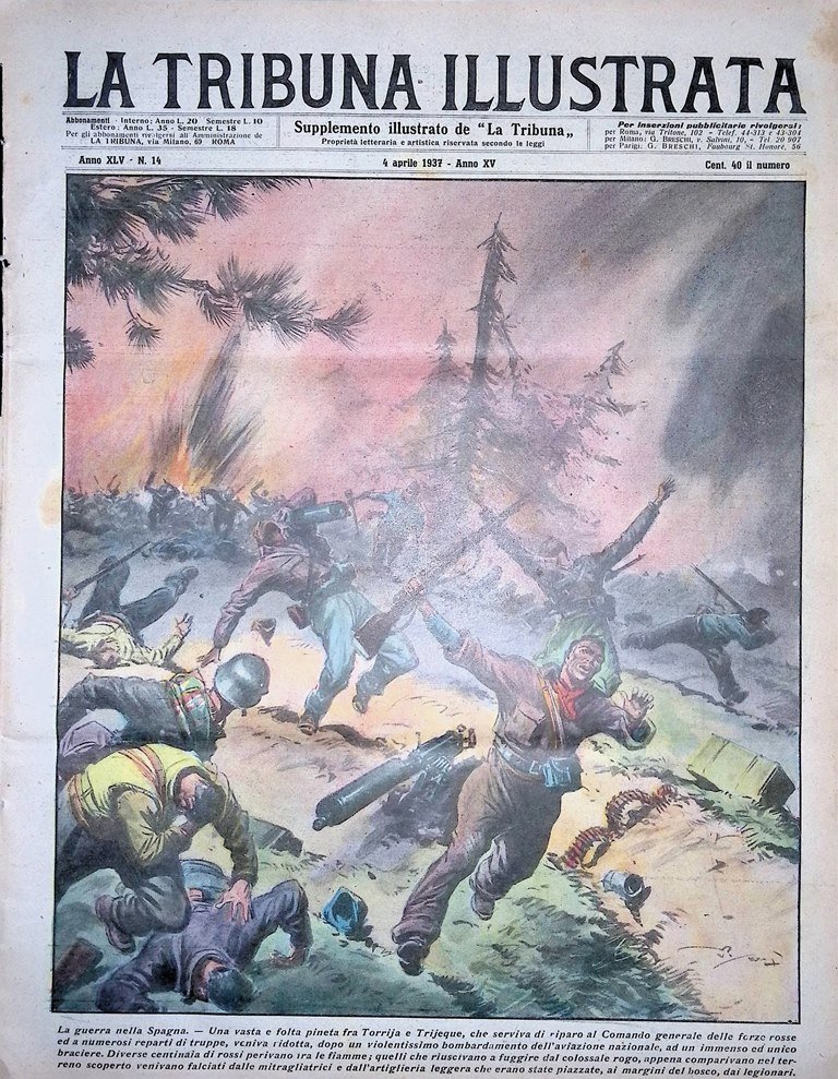 La Tribuna Illustrata 4 Aprile 1937 Duce in Libia Ritratti …