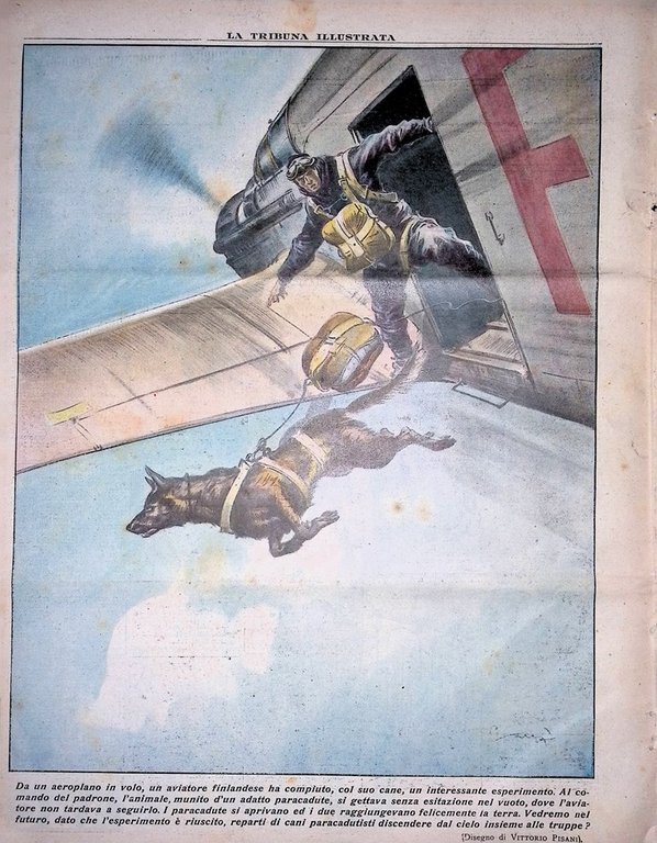 La Tribuna Illustrata 4 Aprile 1937 Duce in Libia Ritratti …