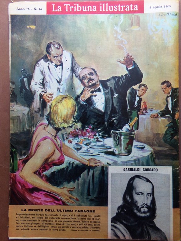 La Tribuna Illustrata 4 Aprile 1965 Uomo Spazio Leonov Morte …