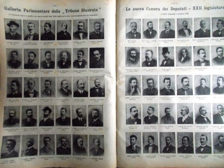 La Tribuna Illustrata 4 Dicembre 1904 Camera Deputati Ferrovia Sempione …
