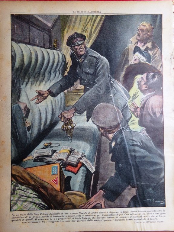La Tribuna Illustrata 4 Dicembre 1938 Maria Savoia Linea Sigfrido …