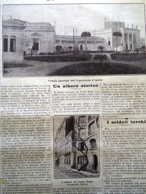 La Tribuna Illustrata 4 Febbraio 1912 Santo Stefano Genova Hugo …