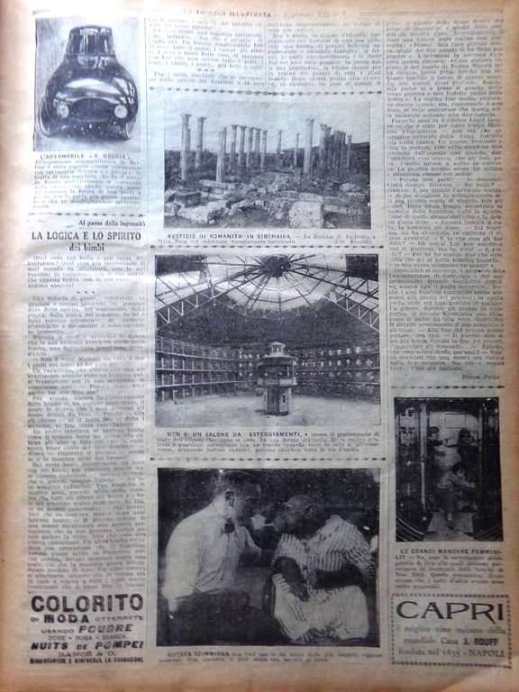 La Tribuna Illustrata 4 Gennaio 1925 Papa Porta Santa Patologia …