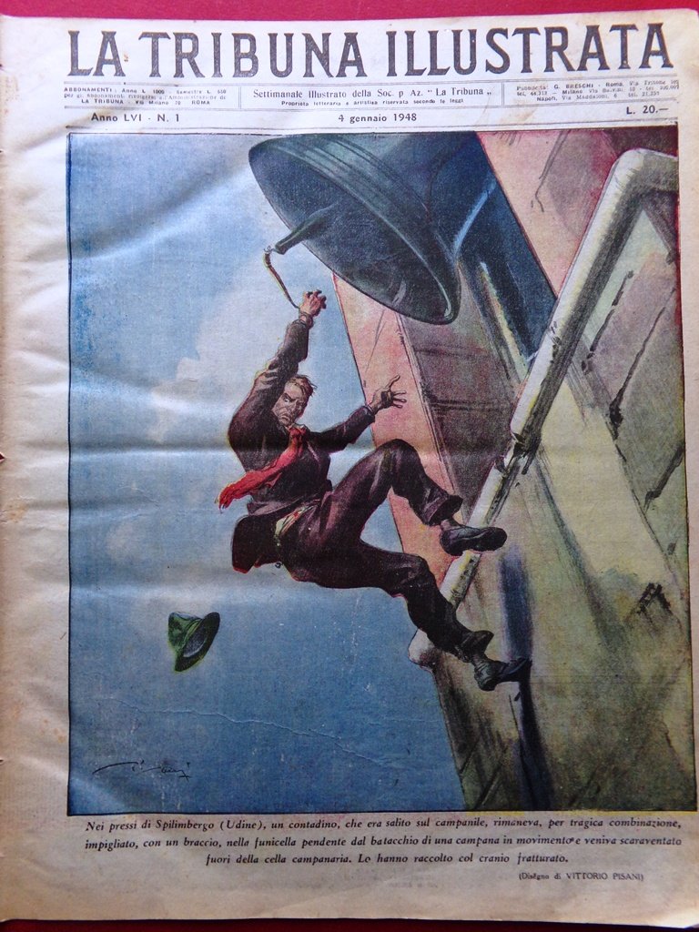 La Tribuna Illustrata 4 Gennaio 1948 Capi di Stato Crawford … | Immagine principale