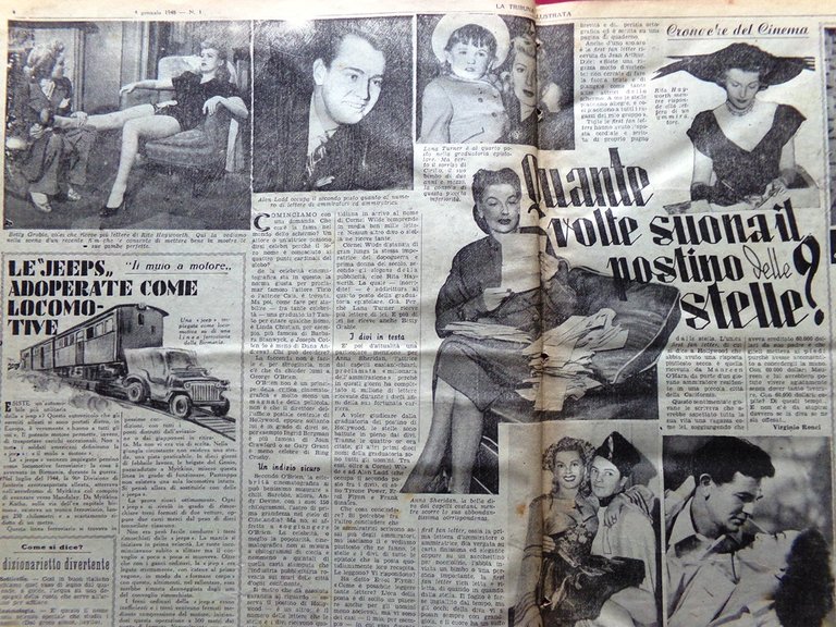 La Tribuna Illustrata 4 Gennaio 1948 Capi di Stato Crawford … | Immagine Gallery 4