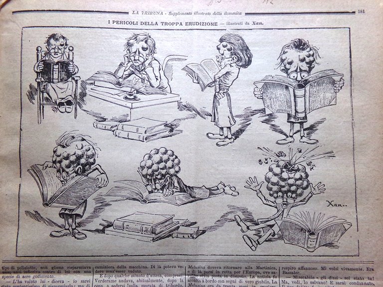 La Tribuna Illustrata 4 Giugno 1893 Festa dello Statuto Parlamento …