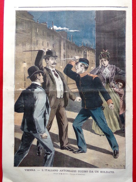 La Tribuna Illustrata 4 Giugno 1899 Emilio Castelar Bustini Ministero …