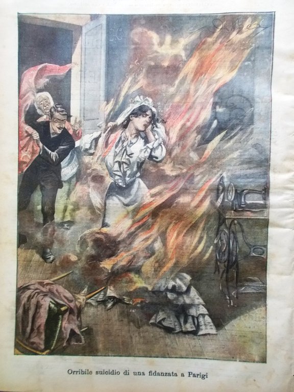 La Tribuna Illustrata 4 Giugno 1905 Angelo Lodigiano Lecce Meningite …