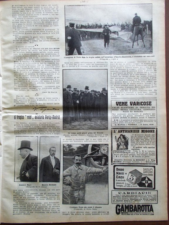 La Tribuna Illustrata 4 Giugno 1911 Catania Umberto I Giro …