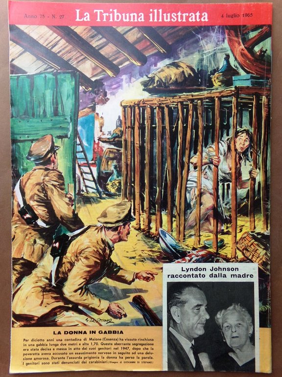 La Tribuna Illustrata 4 Luglio 1965 Jack Dempsey Waterloo Schweitzer …