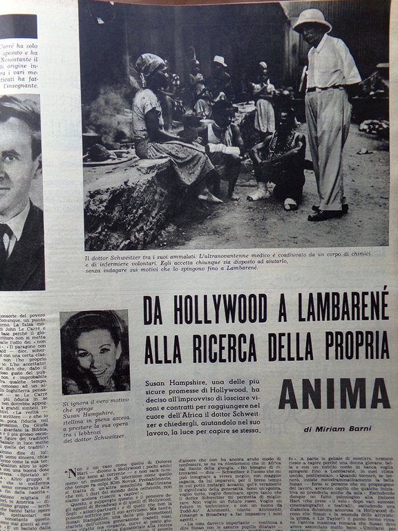 La Tribuna Illustrata 4 Luglio 1965 Jack Dempsey Waterloo Schweitzer …