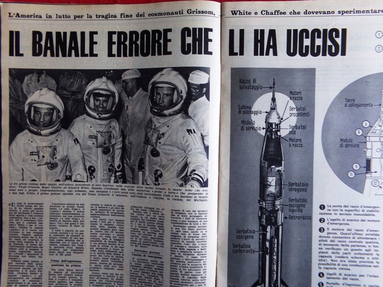 La Tribuna Illustrata 5 Febbraio 1967 Morte Luigi Tenco Sanremo …