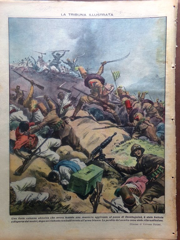 La Tribuna Illustrata 5 Gennaio 1936 Africa Orientale Nam-Dinh Fede …