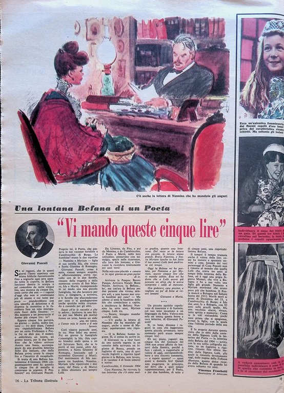 La Tribuna Illustrata 5 Gennaio 1958 Blackpool Ella Hewett Pascoli …