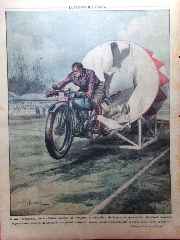 La Tribuna Illustrata 5 Giugno 1927 Lindbergh Romania Navi Eaton …