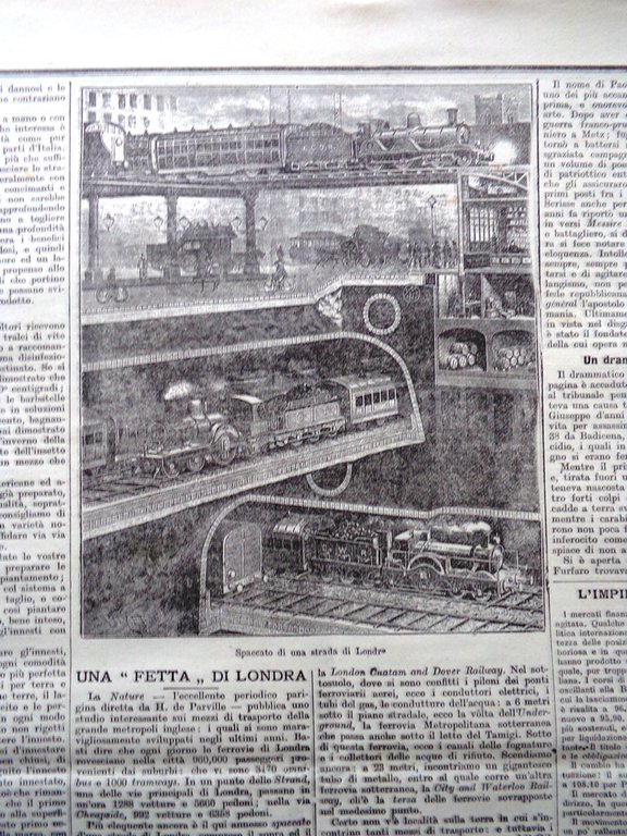 La Tribuna Illustrata 5 Marzo 1899 Funerali di Faure Déroulède …