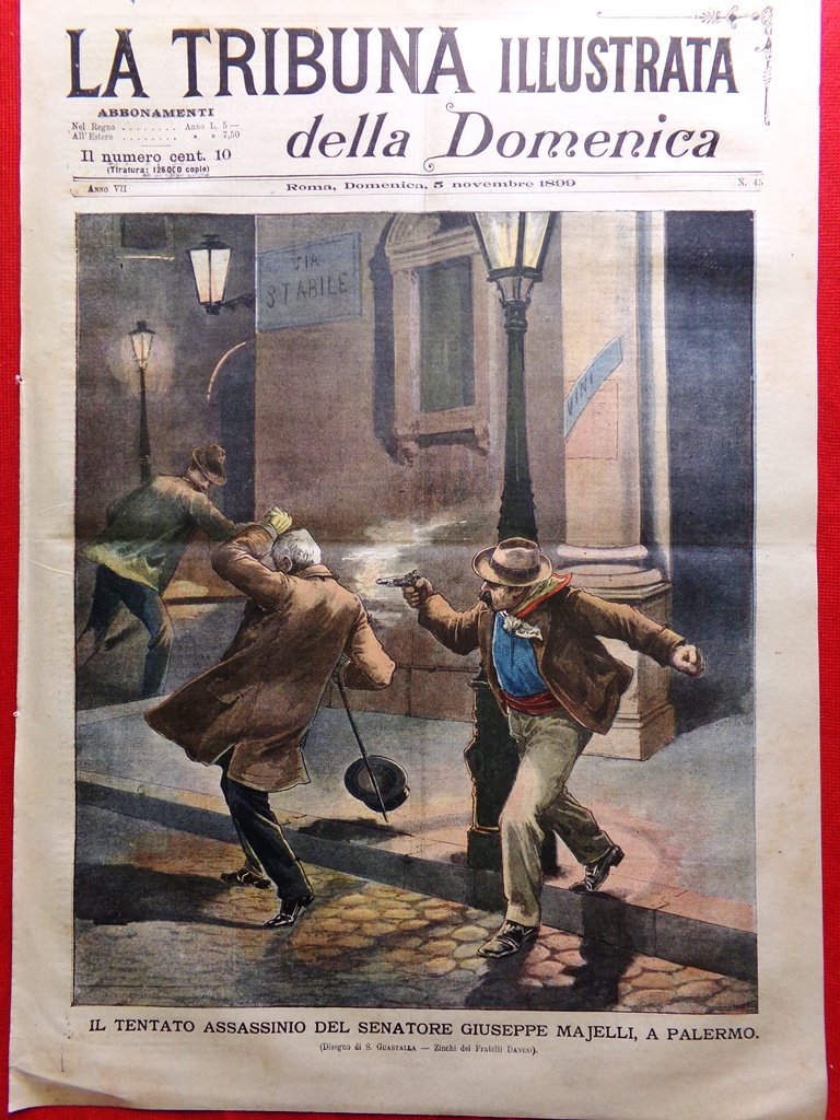 La Tribuna Illustrata 5 Novembre 1899 Majelli Dreyfus Tor Quinto …