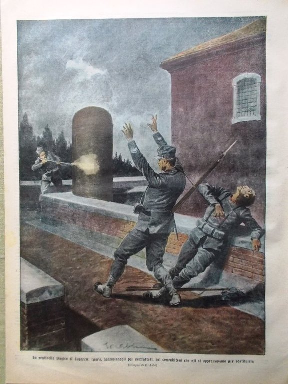 La Tribuna Illustrata 5 Ottobre 1913 Sanchez Budapest Triplice Montagna …