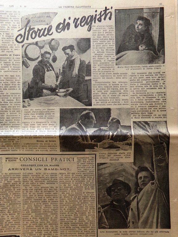 La Tribuna Illustrata 5 Ottobre 1941 WW2 Feriti Guerra Kremlino …