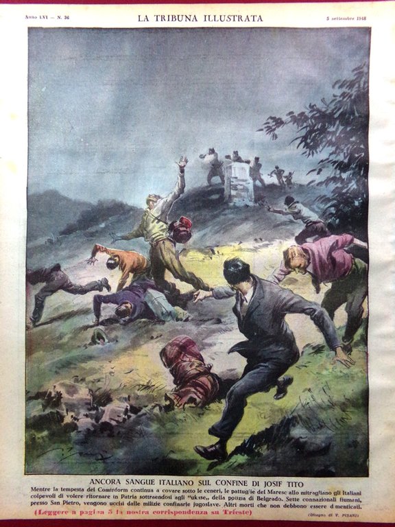 La Tribuna Illustrata 5 Settembre 1948 Carmencita Margutta Tito Fumetti … | Immagine Gallery 3