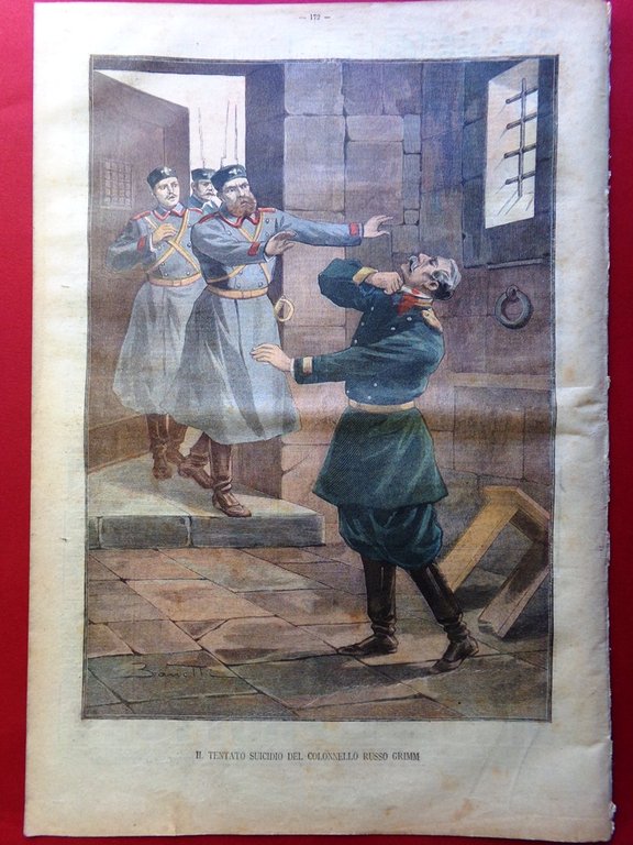 La Tribuna Illustrata 6 Aprile 1902 Terremoto a Scemaka Prinetti … | Immagine Gallery 6