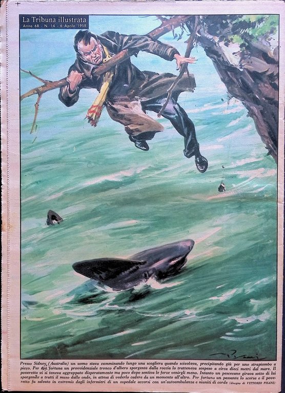 La Tribuna Illustrata 6 Aprile 1958 Scoperta dei Maya Mike …