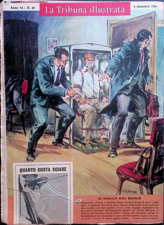La Tribuna Illustrata 6 Dicembre 1964 Gbenye Sanremo Pinelli Agatha …