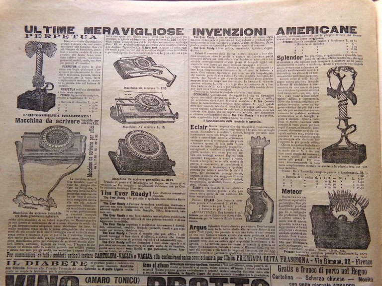 La Tribuna Illustrata 6 Gennaio 1901 Margherita Boeri Transvaal Gneisenau …