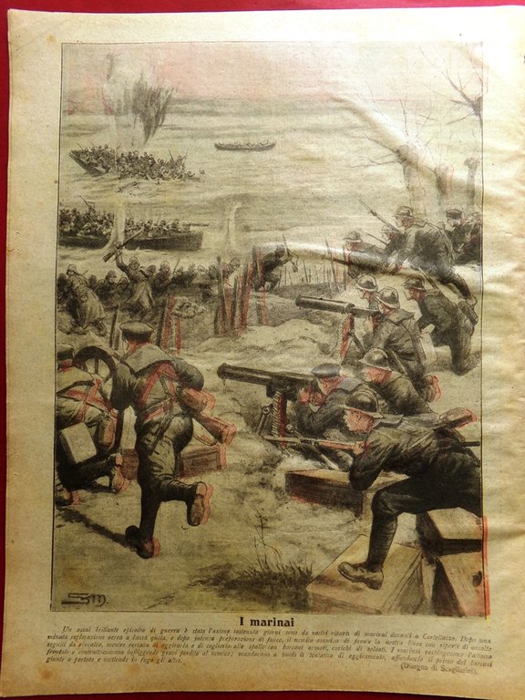 La Tribuna Illustrata 6 Gennaio 1918 WW1 Radetsky Egitto Marinai … | Immagine Gallery 3