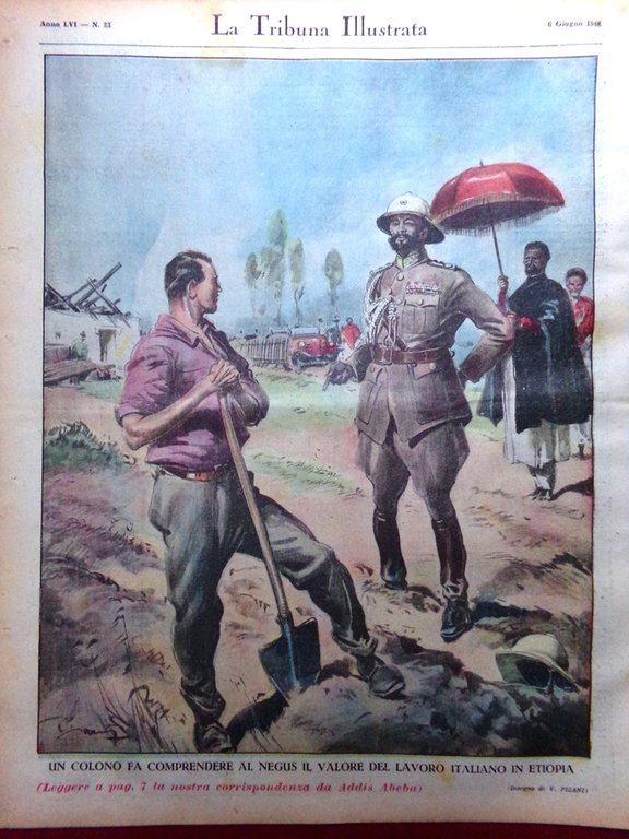 La Tribuna Illustrata 6 Giugno 1948 Concistoro Joe Louis Magnani … | Immagine Gallery 3