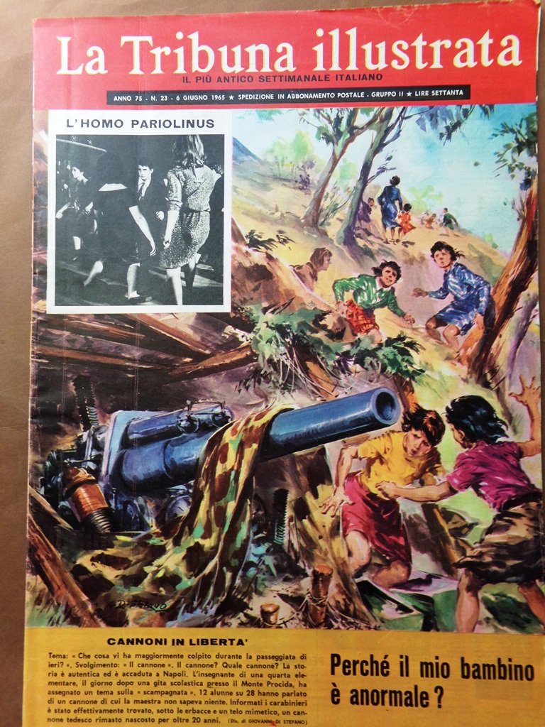 La Tribuna Illustrata 6 Giugno 1965 Carbonia San Nicola Imbuti …