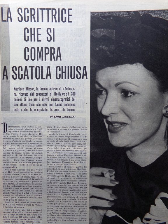 La Tribuna Illustrata 6 Giugno 1965 Carbonia San Nicola Imbuti …