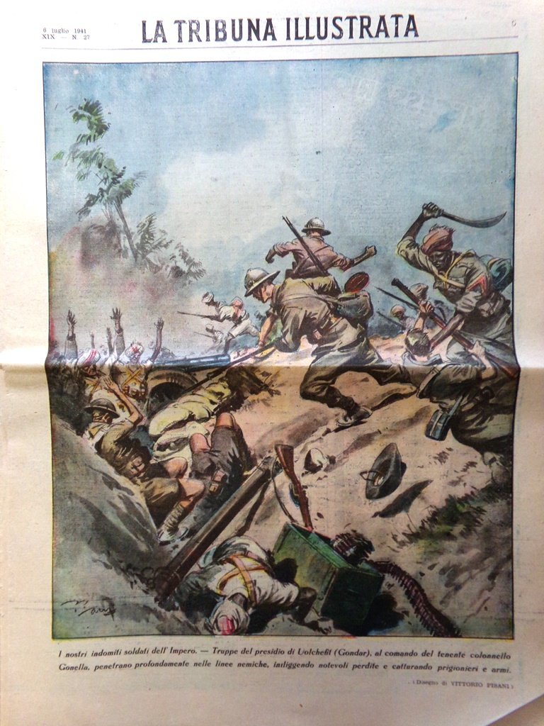 La Tribuna Illustrata 6 Luglio 1941 WW2 Judo Ernesto Rossi …