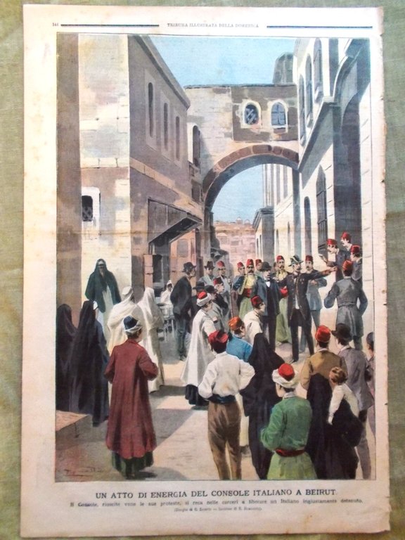 La Tribuna Illustrata 6 Maggio 1900 Pia Marchi Maggi Principe …