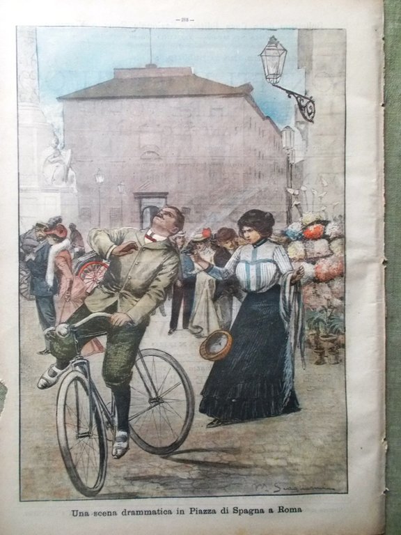 La Tribuna Illustrata 6 Maggio 1906 Vesuvio Olimpiadi Atene Congressi …