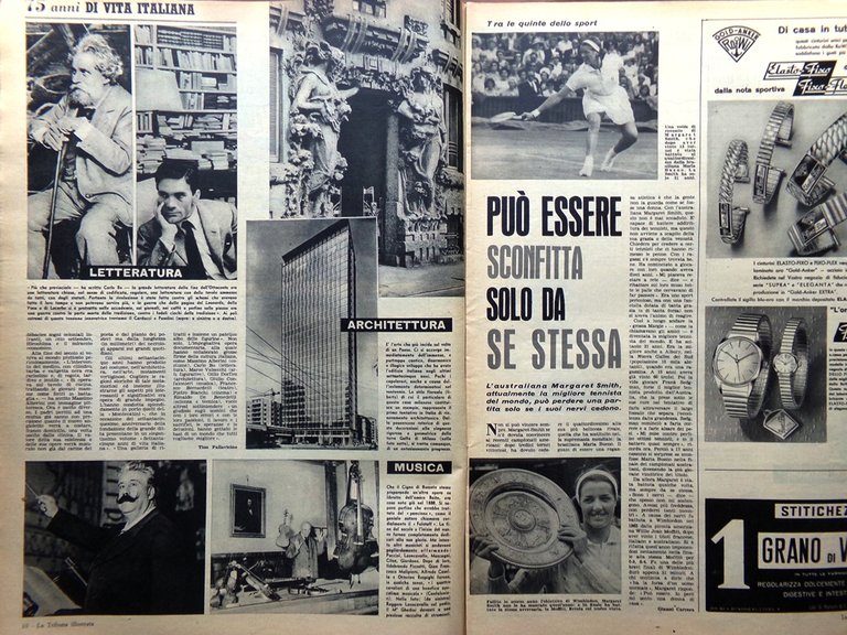 La Tribuna Illustrata 6 Ottobre 1963 Giuseppe Verdi Smith Schweitzer …