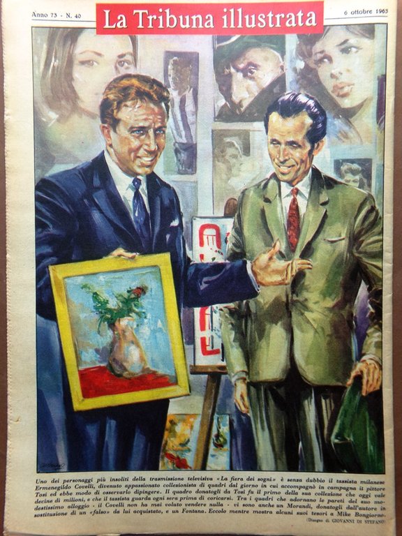 La Tribuna Illustrata 6 Ottobre 1963 Giuseppe Verdi Smith Schweitzer …