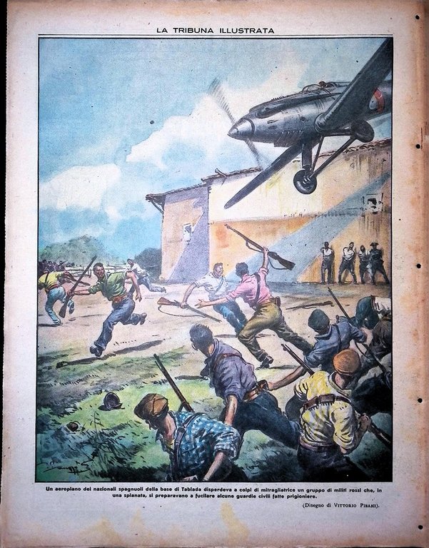 La Tribuna Illustrata 6 Settembre 1936 Manovre in Irpinia Salari …