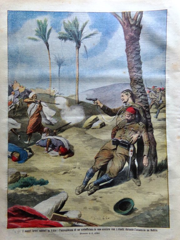 La Tribuna Illustrata 7 Aprile 1912 Scavi di Pompei Trinità …