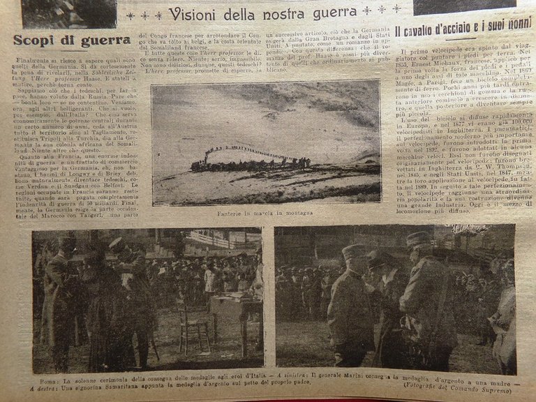 La Tribuna Illustrata 7 Aprile 1918 WW1 Arditi Murray Croce … | Immagine Gallery 4