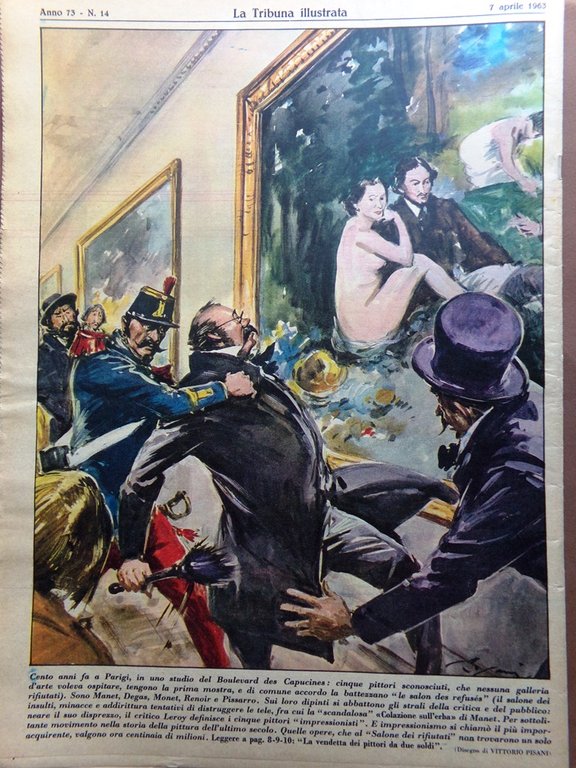 La Tribuna Illustrata 7 Aprile 1963 Davey Moore Salon des …