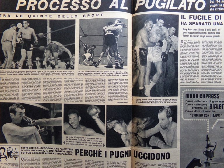 La Tribuna Illustrata 7 Aprile 1963 Davey Moore Salon des …