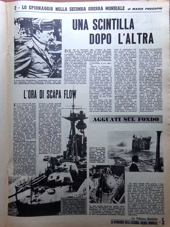 La Tribuna Illustrata 7 Gennaio 1962 Bardot Pigmei Mills Spionaggio …