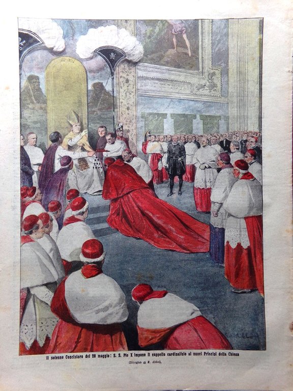 La Tribuna Illustrata 7 Giugno 1914 Albania Concistoro Aminta Festa … | Immagine Gallery 3