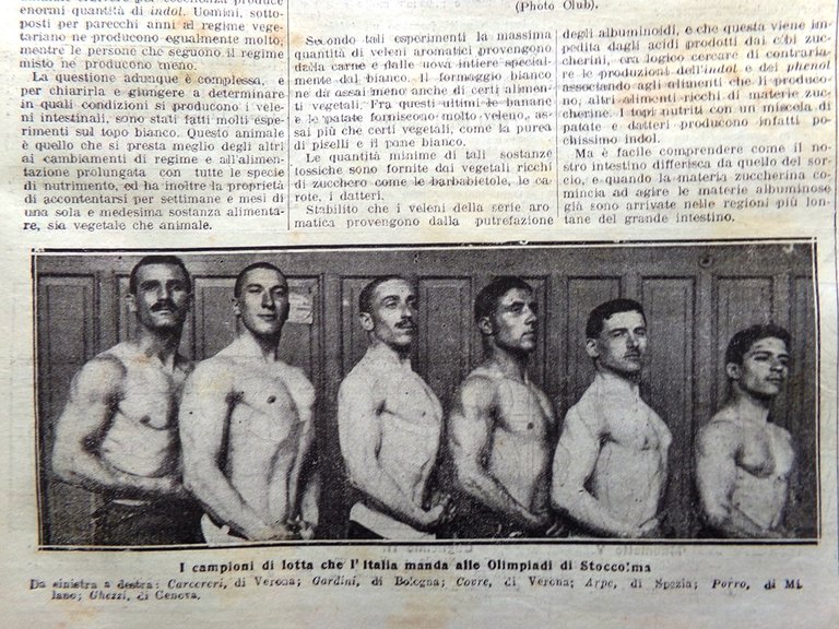 La Tribuna Illustrata 7 Luglio 1912 Isola Rodi Lotta Rousseau …
