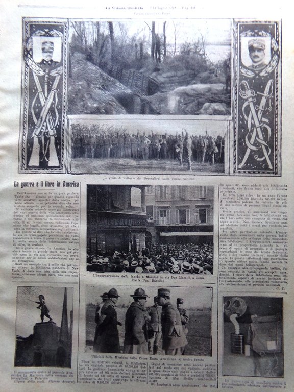 La Tribuna Illustrata 7 Luglio 1918 WW1 Annuncio Vittoria Piave … | Immagine Gallery 2